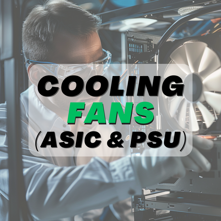 crypto miner replacement cooling fan for asic and power supply unit